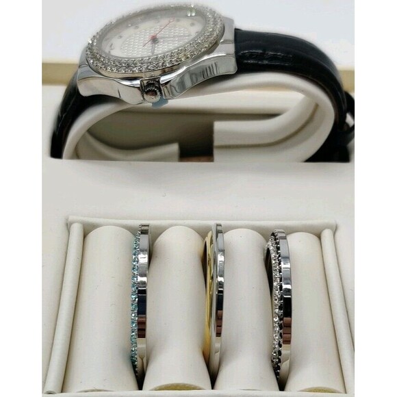 New Gruen Interchangeable Bezels Rhinestone Watch Boxed - Picture 3 of 7
